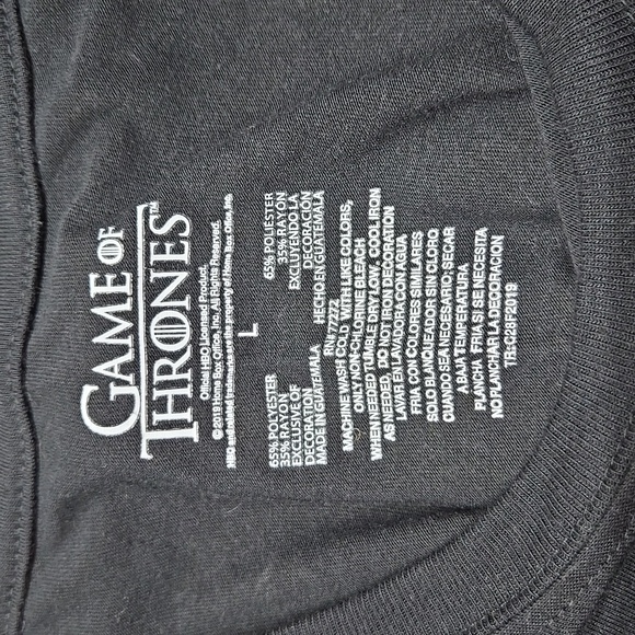 Game of Thrones TShirt! - Picture 4 of 4